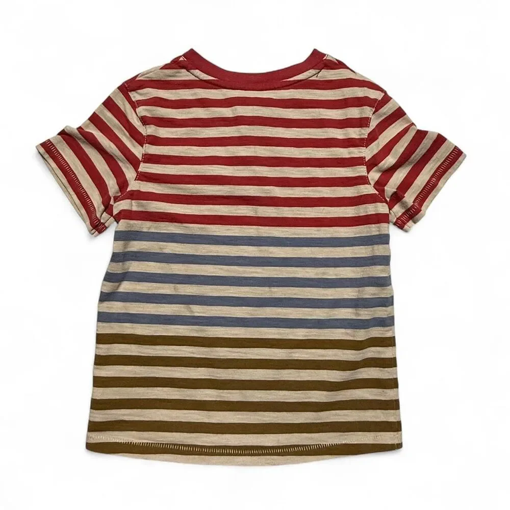 Genuine Kids from‎ OshKosh Striped Henley Pocket Tee 4T